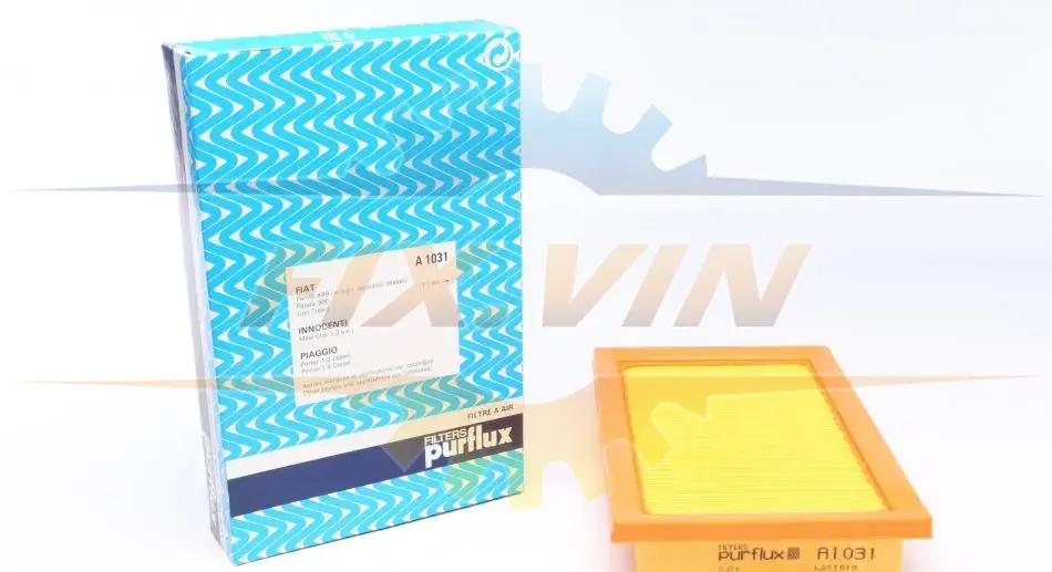 Фільтр повітряний Fiat Panda I 0.9 80-03 PURFLUX A1031 (фото 1)