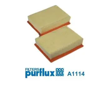 Фiльтр повiтряний 2шт ZN PURFLUX A1114 (фото 1)
