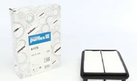 Фільтр повітряний Hyundai Santa Fe I 2.0CRDI/2.7V6 01-09 PURFLUX A1173