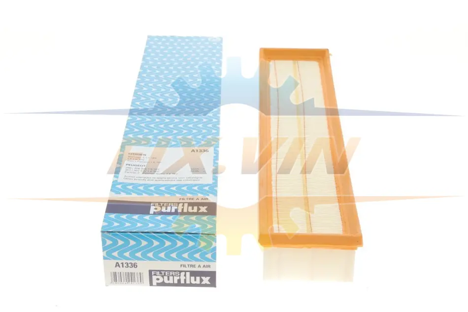 Фільтр повітряний Berlingo/Partner 1.6i 16V 08- PURFLUX A1336 (фото 1)