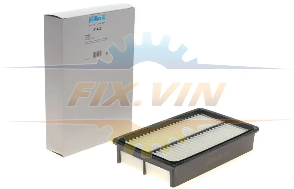 Фільтр повітряний Mazda 3 2.0 MZR 08-14/5 2.0 10-/CX-7 2.2 MZR-CD AWD 09-13 PURFLUX A1472 (фото 1)