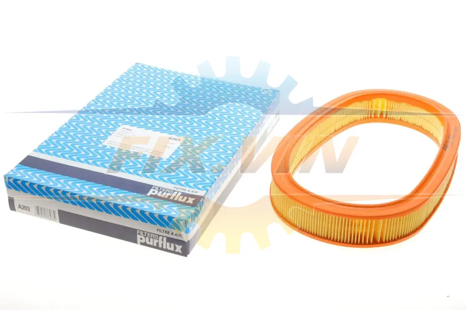 Фільтр повітряний Ford Escort/Orion/Fiesta 1.3 i 85-97 PURFLUX A203 (фото 1)