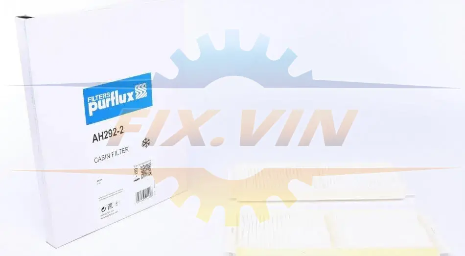 Фільтр салону Mazda 3 1.6-2.2 MZR 08-14 (к-кт 2 шт.) PURFLUX AH292-2 (фото 1)