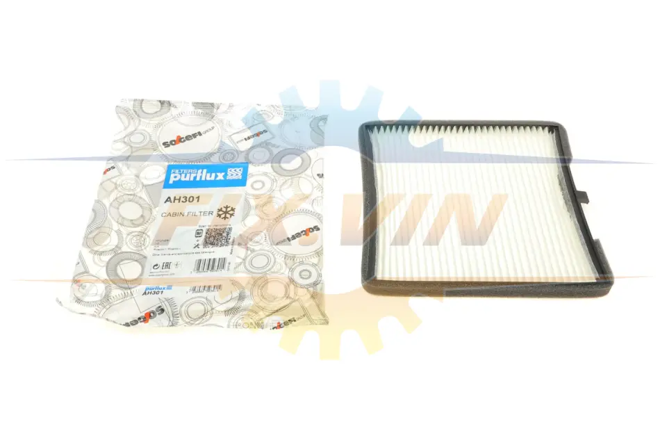 Фільтр салону Hyundai i10 1.0-1.2 07- KIA Picanto 1.0-1.2 04- PURFLUX AH301 (фото 1)