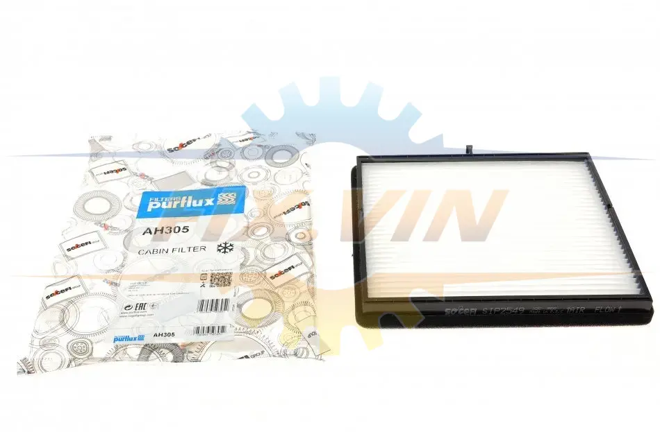 Фільтр салону Chevrolet Lacetti/Daewoo Nubira 03- PURFLUX AH305 (фото 1)