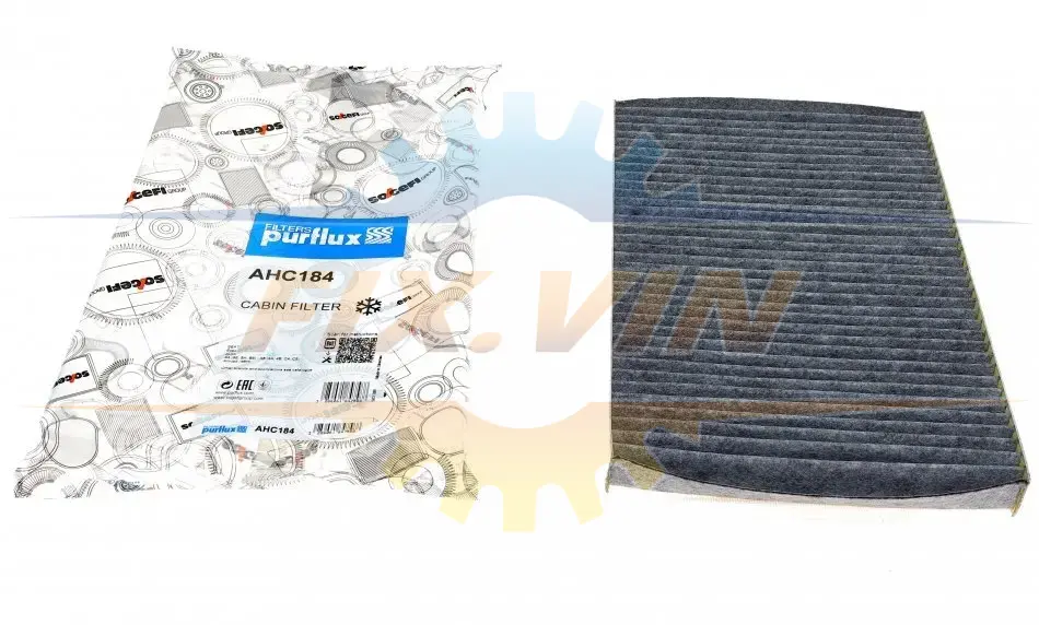 Фільтр салону Audi A4/A6 1.6-4.2 97- (вугільний) PURFLUX AHC184 (фото 1)