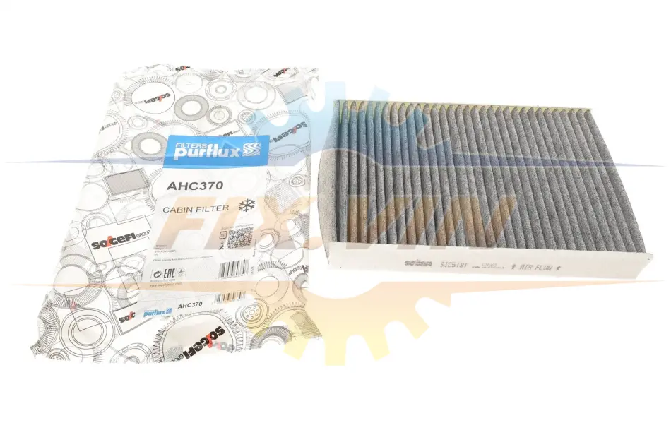 Фільтр салону VW Up/Load Up 11- (вугільний) PURFLUX AHC370 (фото 1)