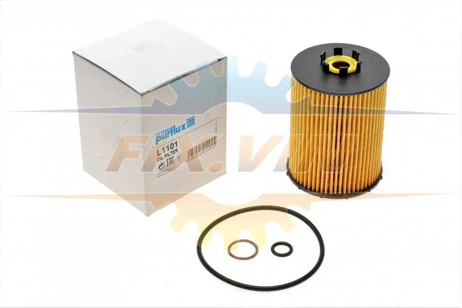 Фільтр масляний BMW 5 (E60)/ 7 (E65)/ X5 (E70) 3.0-6.0 i 03-13 PURFLUX L1101 (фото 1)