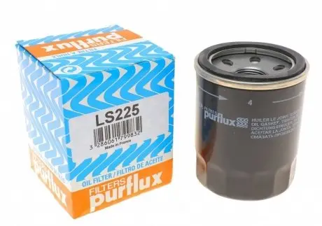Фільтр масляний 1.9TDI/2.0SDI T5 03-/Caddy/Golf 04-/Passat/Jetta 05- PURFLUX LS225