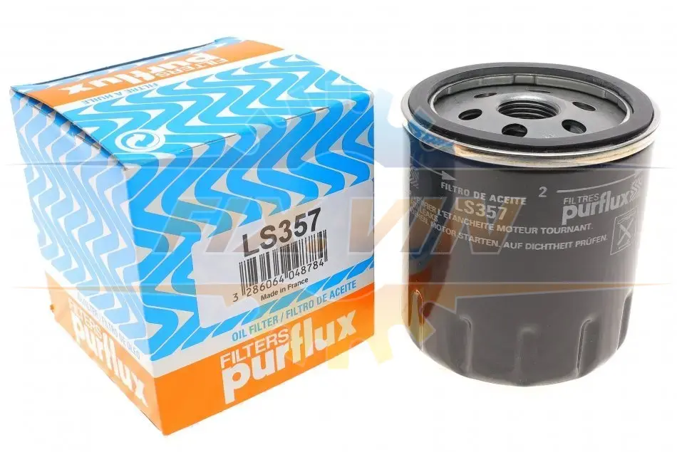 Фільтр масляний Transit 06-/Focus 05-/Mondeo 01- (бензин) PURFLUX LS357 (фото 1)