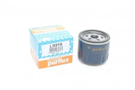 Фільтр масляний Doblo 1.9JTD/MJTD 09.04> PURFLUX LS919
