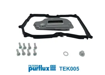 Фільтр АКПП VW Golf V/VI/ Passat 1.6-2.0 FSI/TDI 03-12 (з прокладкою) PURFLUX TEK005 (фото 1)