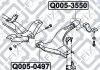 Сайлентблок задній переднього важеля Q-fix Q0053550 (фото 3)