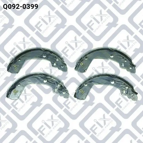 Колодки гальмівні барабанні Q-fix Q0920399 (фото 1)