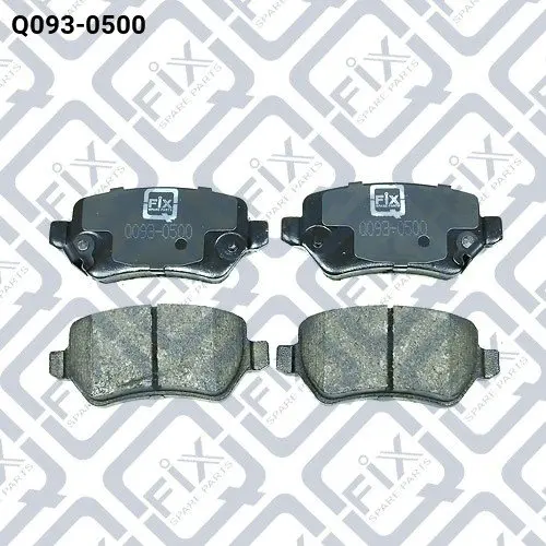 Колодки гальмівні задні дискові Q-fix Q0930500 (фото 1)