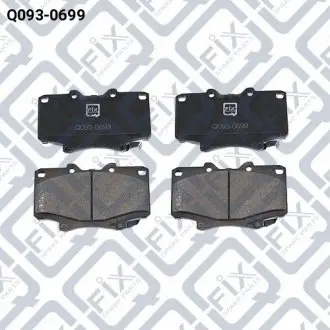Колодки гальмівні передні дискові Q-fix Q0930699