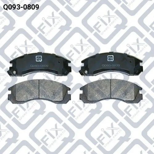 Колодки гальмівні передні дискові Q-fix Q0930809 (фото 1)