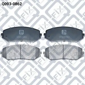 Колодки гальмівні передні дискові Q-fix Q0930862