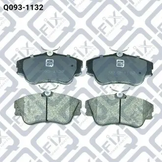 Колодки гальмівні передні дискові Q-fix Q0931132