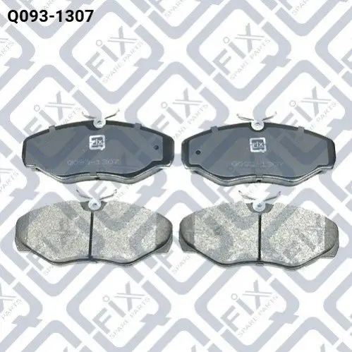 Колодки гальмівні передні дискові Q-fix Q0931307 (фото 1)