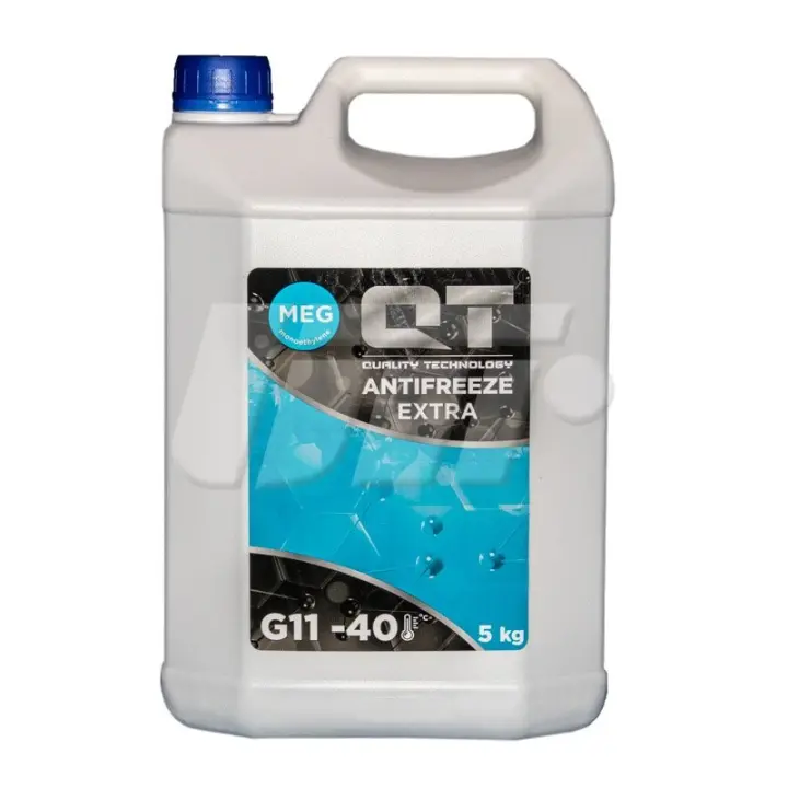 Антифриз QT MEG EXTRA -40 G11 синій 5кг QT OIL QT563405 (фото 1)