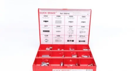 Комплект фітингів для гальмівних трубок QUICK BRAKE 0001C
