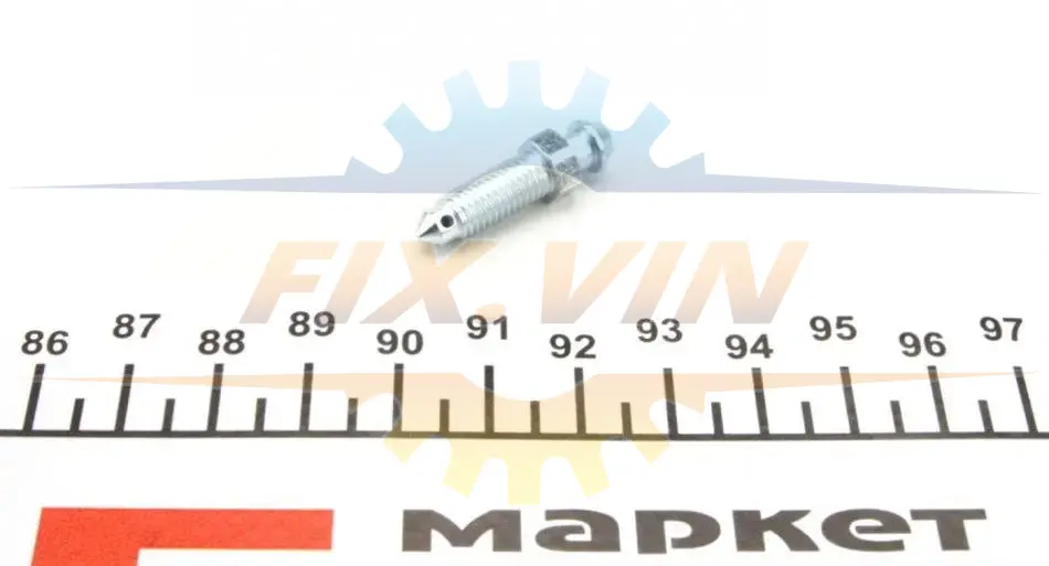 Штуцер прокачки гальм (1/4\'\'x28/8x28.0) QUICK BRAKE 0120X (фото 1)