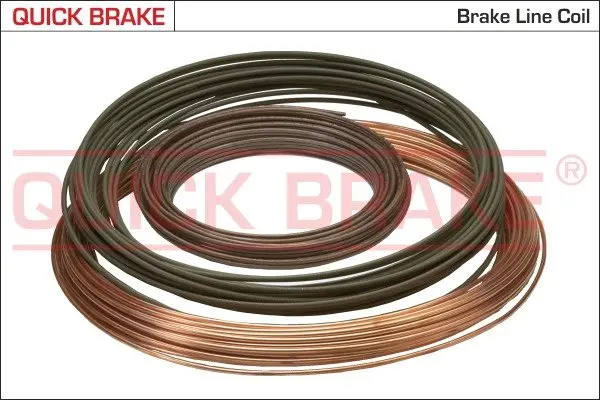 Трубка гальмівна 5m (3/16\'\') 6 mm/Сталь QUICK BRAKE 0186 ST RING (фото 1)