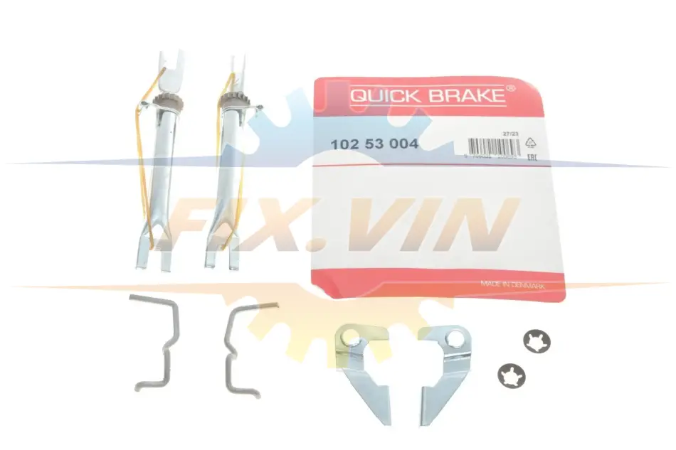 Тріскачка колодок ручника Chevrolet Aveo/Daewoo Lanos/Opel Astra F 79- (к-кт) QUICK BRAKE 102 53 004 (фото 1)
