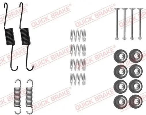 Гальмівні аксесуари QUICK BRAKE 1050031 (фото 1)