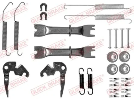 Комплект пружинок колодок ручника Citroen C-Zero/Nissan NV200/NV300 10- (повний) QUICK BRAKE 1050033S