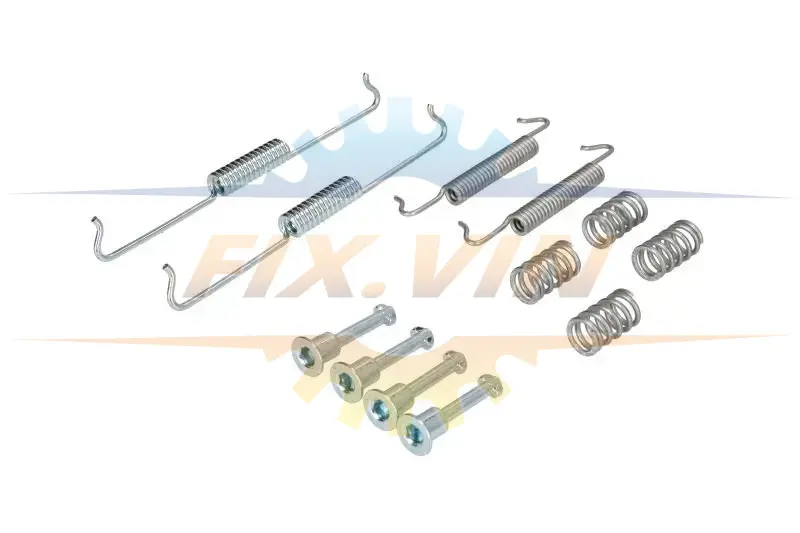 Монтажний набір гальмівної колодки PORSCHE CAYENNE VW AMAROK, TOUAREG 2.0-4.8 01.10- QUICK BRAKE 105-0041 (фото 1)