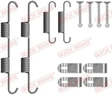 Монтажний набір гальмівної колодки KIA SORENTO III 2.0D-3.5 01.15-12.20 QUICK BRAKE 1050077