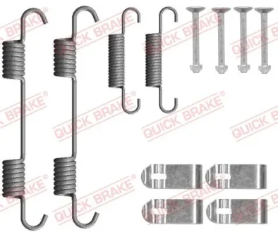 Монтажний набір гальмівної колодки KIA SPORTAGE IV LAND ROVER DISCOVERY V 1.6-3.0H 09.15- QUICK BRAKE 1050078