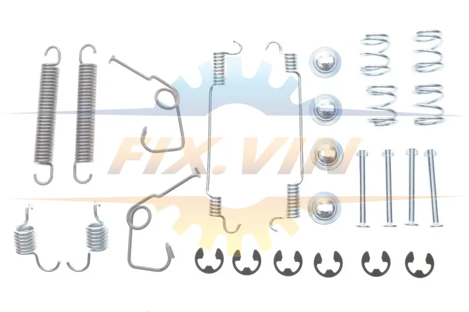 Комплект пружинок колодок стояночного гальма QUICK BRAKE 105-0706 (фото 1)