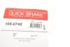 Комплект для монтажу гальмівних колодок QUICK BRAKE 105-0742 (фото 16)