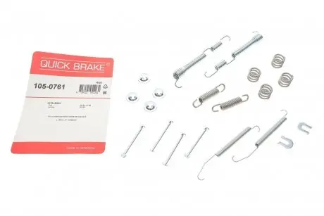 Комплект для монтажу гальмівних колодок QUICK BRAKE 105-0761