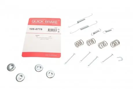 Р/к барабанних гальм. колодок QUICK BRAKE 105-0778