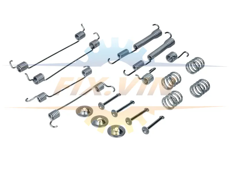 Комплект пружинок колодок ручного гальма QUICK BRAKE 105-0786 (фото 1)