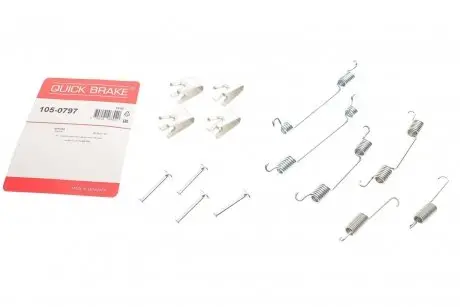 Комплект для монтажу гальмівних колодок QUICK BRAKE 105-0797