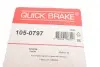 Комплект для монтажу гальмівних колодок QUICK BRAKE 105-0797 (фото 8)