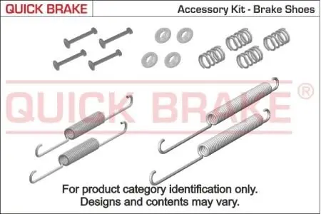 Ремк-т гальм.колодок зад QUICK BRAKE 1050825 (фото 1)