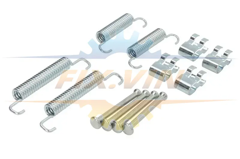 Комплект пружинок колодок ручника Iveco II 99- (172x41) QUICK BRAKE 105-0839 (фото 1)