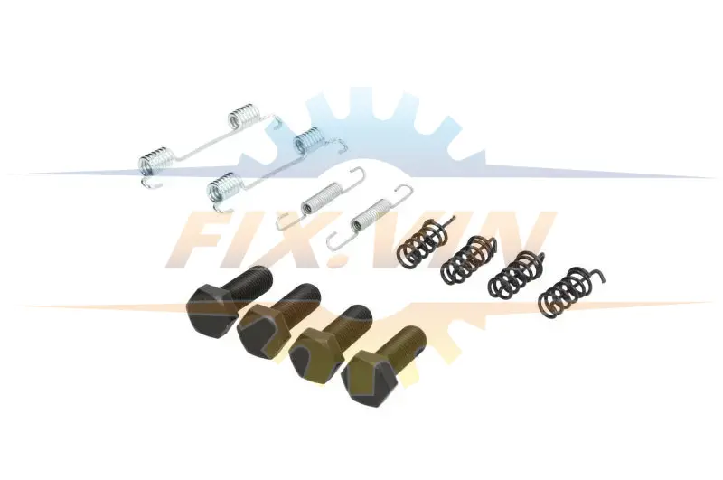Комплект пружинок колодок стояночного гальма QUICK BRAKE 105-0865 (фото 1)