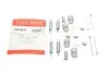 Монтажний набір гальмівної колодки (AKEBONO) NISSAN PATROL GR IV TOYOTA LAND CRUISER, LAND CRUISER 80 2.8D-4.2D 03.69-02.98 QUICK BRAKE 105-0870 (фото 1)