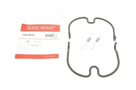 Комплект пружинок колодок стояночного гальма QUICK BRAKE 105-0872