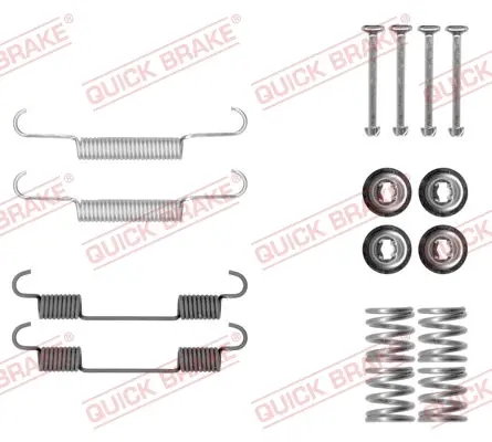 Комплект для монтажу гальмівних колодок QUICK BRAKE 1050897 (фото 1)