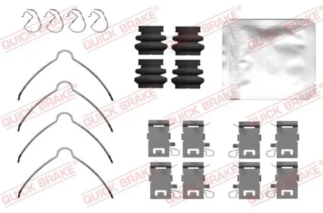 Комплект прижимних планок гальмівного супорту QUICK BRAKE 109-0201