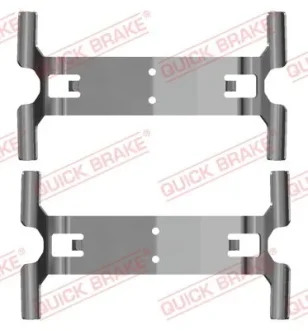 Планка супорта (переднього) прижимна (к-кт) Porsche Cayenne/Cayenne Coupe 17- QUICK BRAKE 109-0204