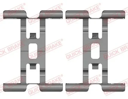 Планка супорта (заднього) прижимна (к-кт) Porsche Cayenne 17- QUICK BRAKE 109-0211